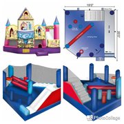 Small Obstacle Course Disney Princess Castle