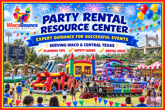 Waco Bounce House Rentals party rental resource center guide collection