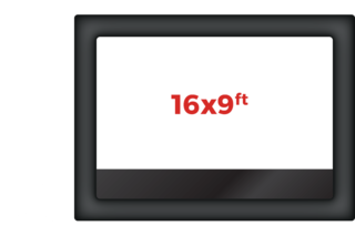 Premier - 16'x9' Movie Screen