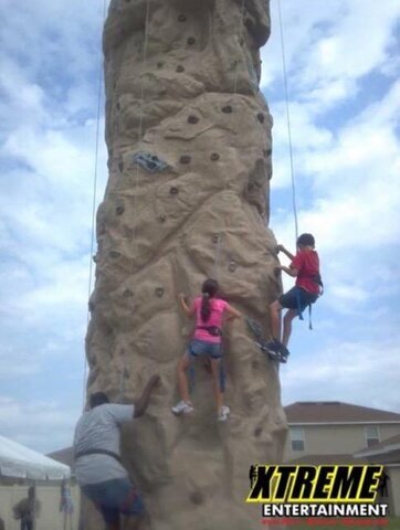 24ft 3 Station Rock Climbing Wall