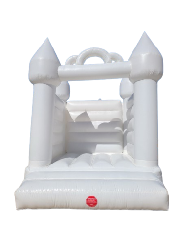 White Wedding Bounce House 