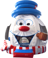 Snowman Bounce House