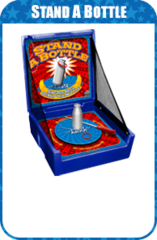 Stand A Bottle Carnival Game