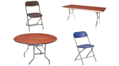 Tables and Chairs