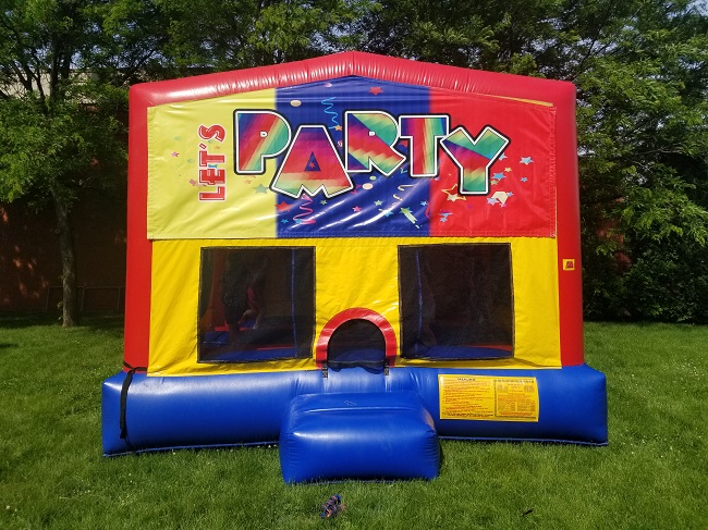 USA Unicorn Playzone w/ Wet or Dry Slide Rentals Sky High Party Rentals