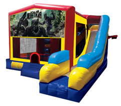 Black Panther Bounce House Combo 7n1