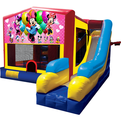 Minnie Mouse Bounce House Combo 7n1