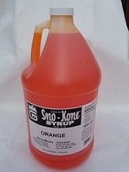 Sno-Cone Gallon Orange