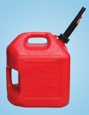 Five Gallons Extra Gas for Generators