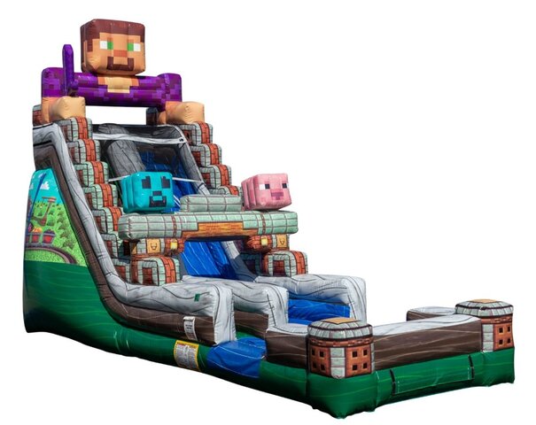 Minecraft Waterslide