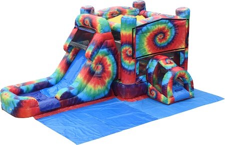 Tie Dye Bounce Slide Combo