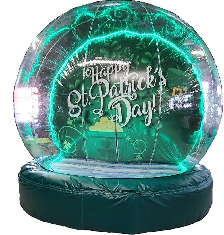 St. Patrick's Day Snow Globe