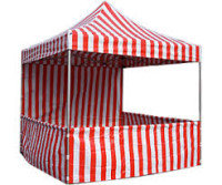 Carnival Tent 10ft. X 10ft. Booth 
