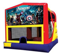 4n1 Avengers Bounce House Combo