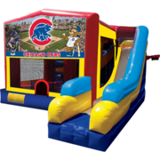 Cubs Bounce House Combo 7n1