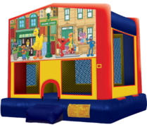 Sesame Street Bounce House