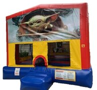 Baby Yoda Bounce House