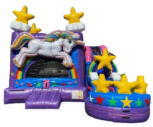 Unicorn Bounce Slide Combo