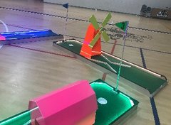 LED 3 Hole Mini Golf Challenge