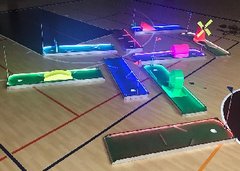 LED 9 Hole Mini Golf Challenge