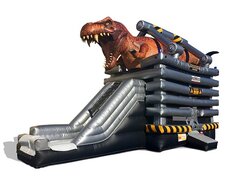 T-Rex Dinosaur Bounce Water Slide Combo