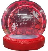 <font color = darkred> Valentine Snow Globe</font>