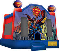 Superman Moon Bounce