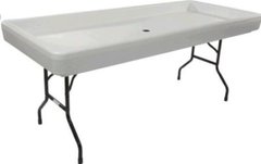 6’ Chill n Fill Cooler Table