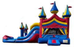 Big Top Carnival Bouncer with Slide