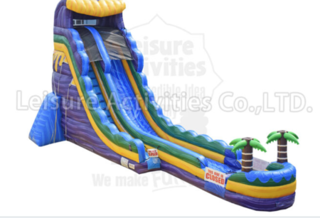 22 ft Purple Oasis Slide