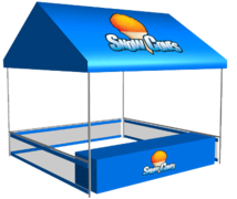 Sno Cone Concession Tent