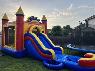 Combo Castle and Water Slide