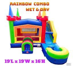 Rainbow Combo Inflatable Dry