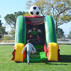 Soccer challenge 12ft H x 9ft W x 14ft L
