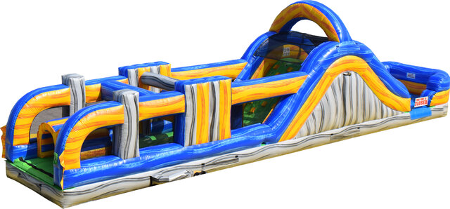 50' Mega Marble Obstacle Course - Wet or Dry