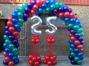 Balloon Arch with your Birthday number!