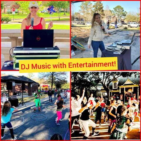 DJ MUSIC FOR EVENTS with ENTERTAINMENT FOR KIDS or ADULTS