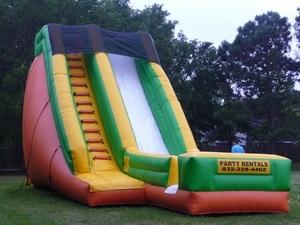 SL001 Orange & Green Slide **DRY ONLY**