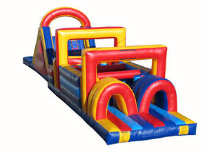 OC001 Obstacle Course with Slide 60 feet long