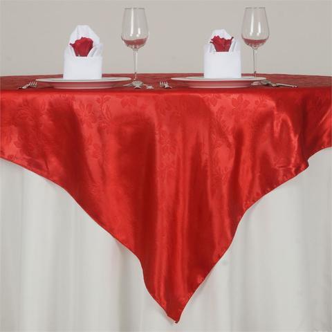 Overlay Satin Red