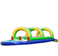 Multi-Color Slip & Slide w/ Pool