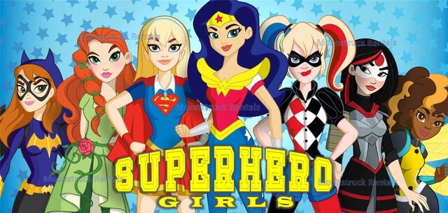 Superhero Girls Banner-Large