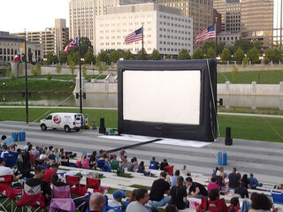 45ft Movie Screen Rental-Must Start at 7:30 pm