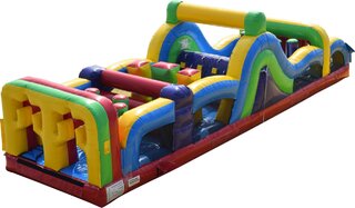 40' Retro Obstacle Course 