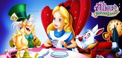 Alice in Wonderland Banner -Large