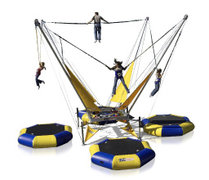 EG001 BUNGEE TRAMPOLINE with four Trampolines !!!!!