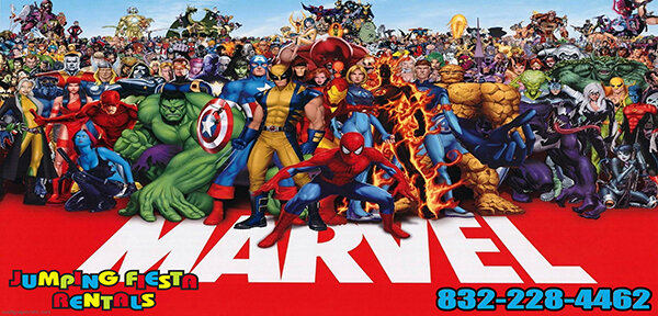 Marvel Superheroes Banner-Large 95.5