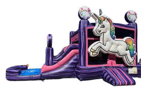 Unicorn Combo Bounce House