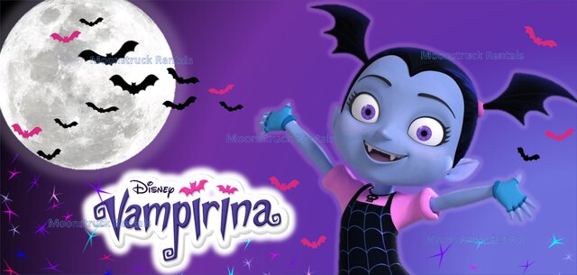 Halloween Banner Vampirina-Large