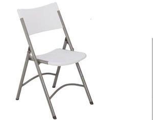 C001HD Folding Chairs White (Heavy Duty)